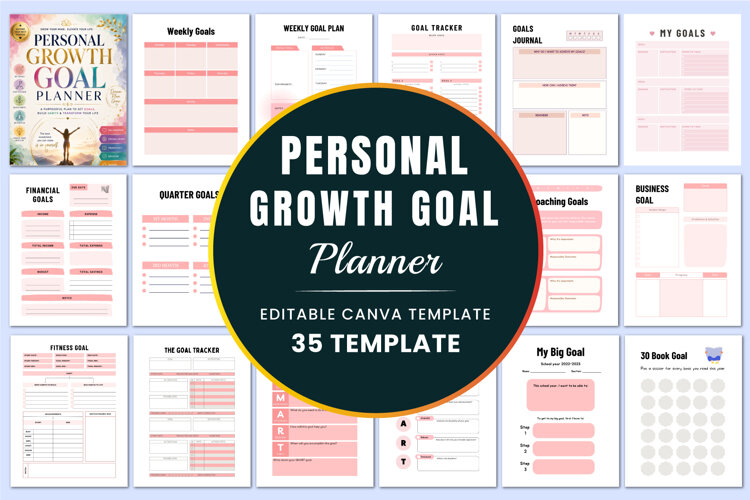 Growth Goal Planner Kdp interiors example image 1