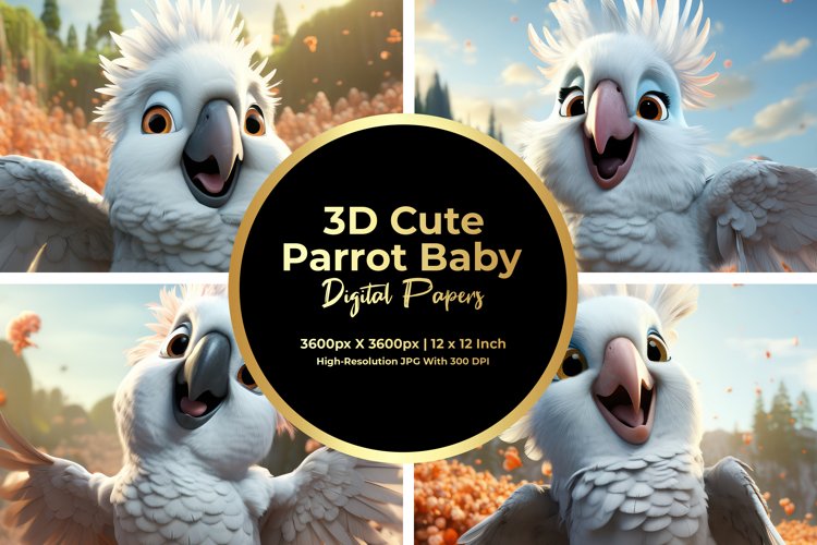 Parrot Clipart Image 11
