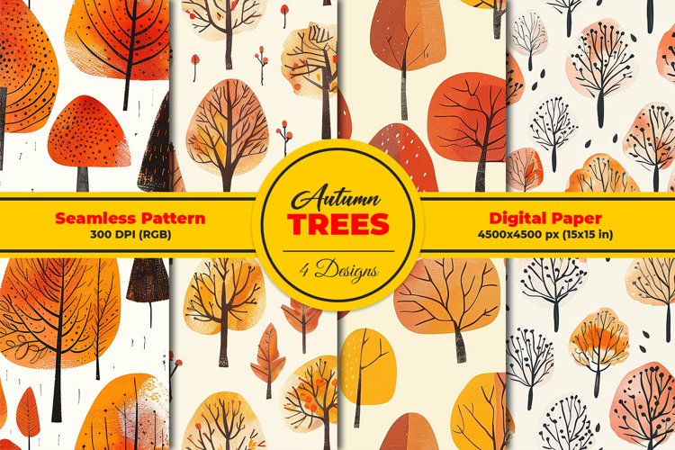 Fall Trees Clipart
