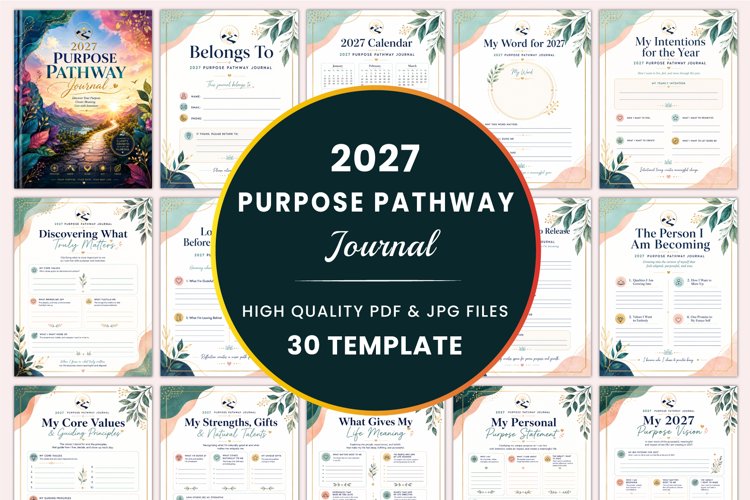 2027 Purpose Pathway Journal Kdp
