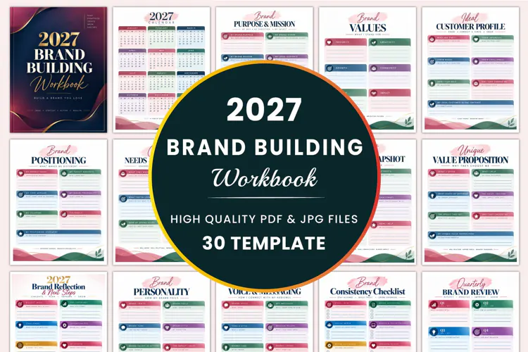 2027 Brand Building Workbook Kdp interiors