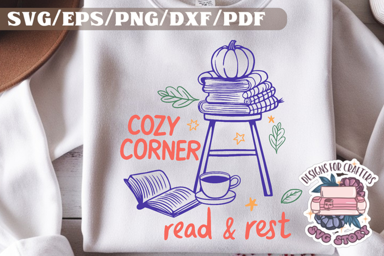 Cozy Fall Quote SVG Funny PNG Cute Autumn