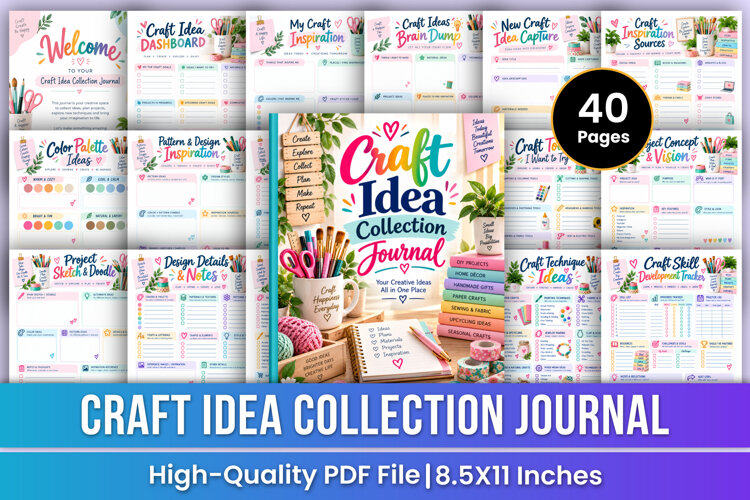 Craft Idea Collection Journal | Craft Ideas, DIY Projects example image 1