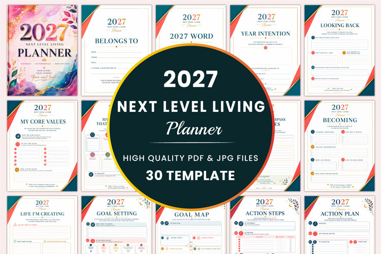 2027 Next Level Living Planner Kdp example image 1