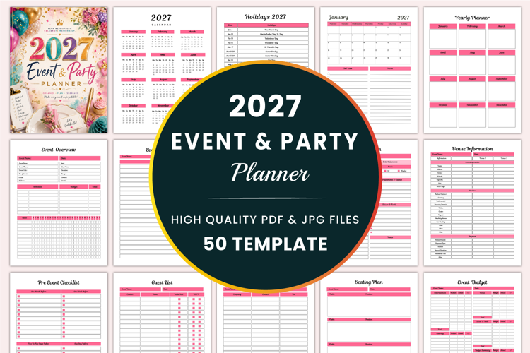 2027 Event & Party Planner Kdp interiors