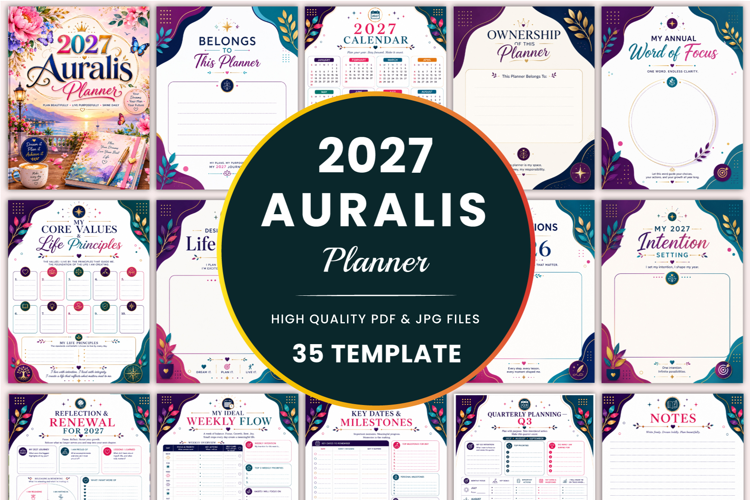 2027 Auralis Planner Kdp interiors