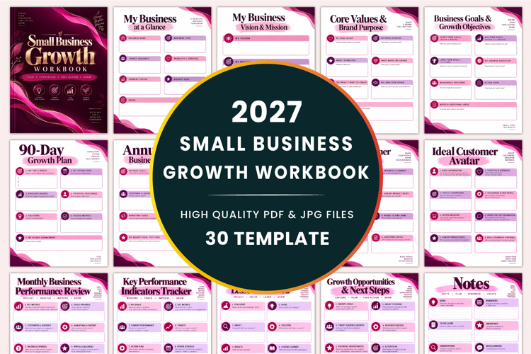 Business Growth Workbook Kdp interiors
