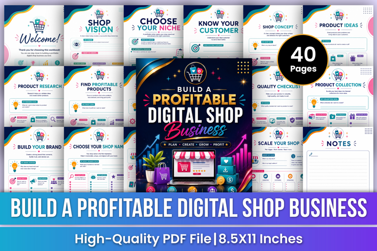 Build a Profitable Digital Shop Business | Digital Shop