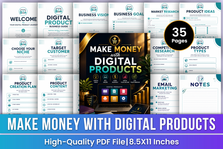 Make Money with Digital Products | Digital Product Business