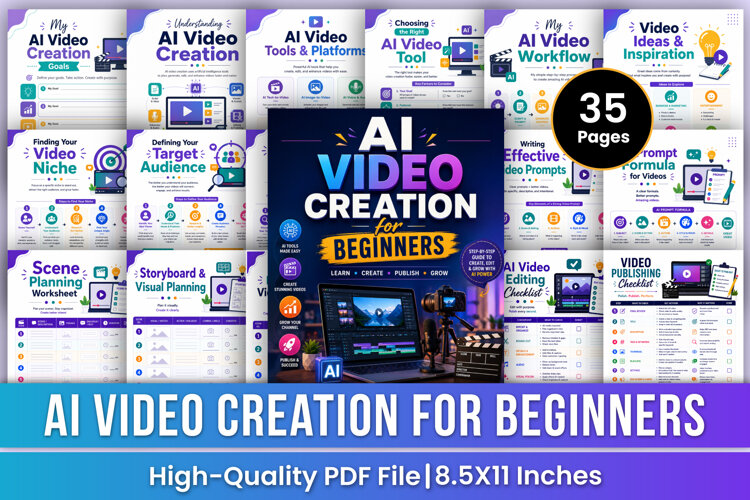 AI Video Creation for Beginners | AI Video Editing & Content example image 1