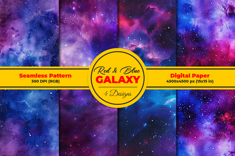 Red And Blue Background Image 5