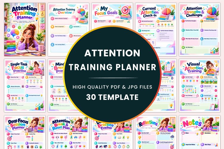 Attention Training Planner Kdp interiors example image 1