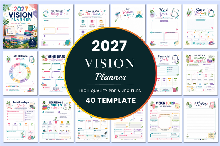 2027 Vision Planner Kdp interiors