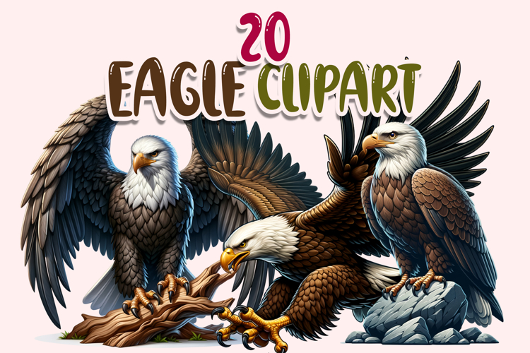 Eagle Clipart Bundle