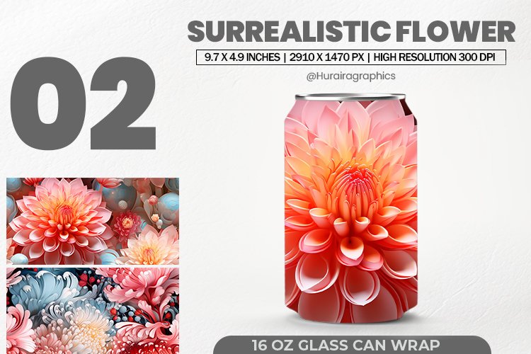 Flower Sublimation Image 3