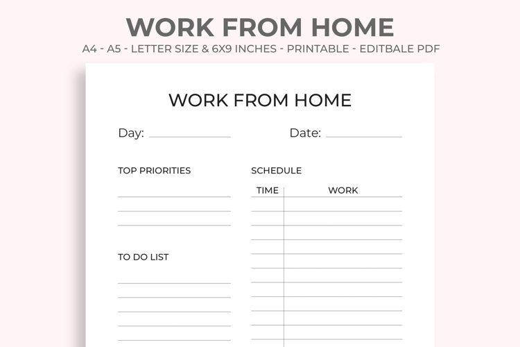Work Planner Template Image 20