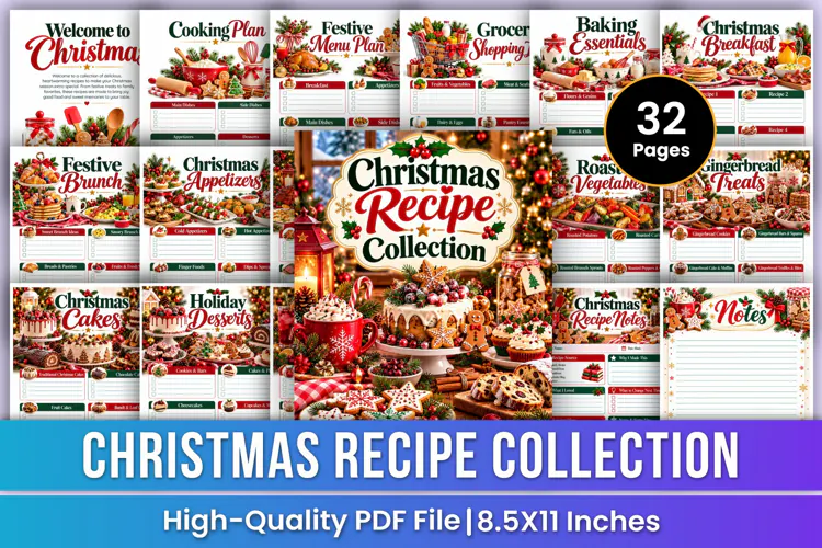 Christmas Recipe Collection | Holiday Recipes, Festive Menus