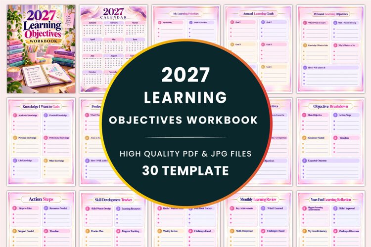 2027 Learning Objectives Workbook Kdp interiors example image 1