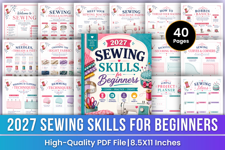 2027 Sewing Skills for Beginners | Sewing Basics & Practice