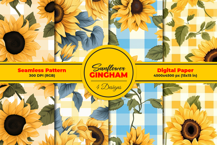 Sunflowers Background Image 12