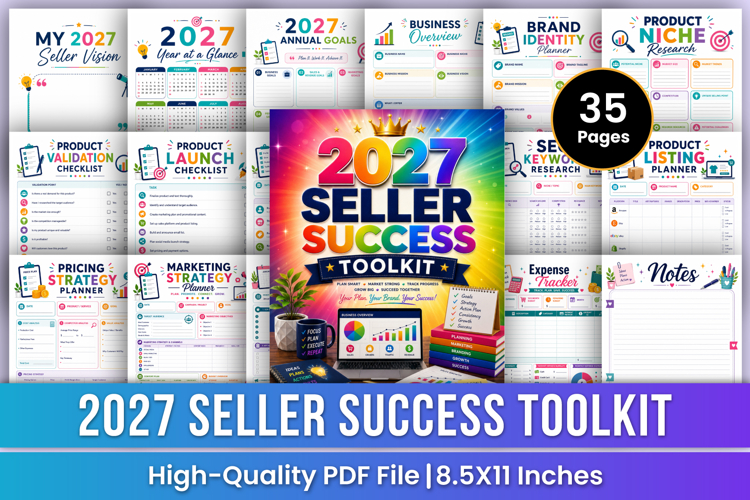 2027 Seller Success Toolkit | Business Growth Planner