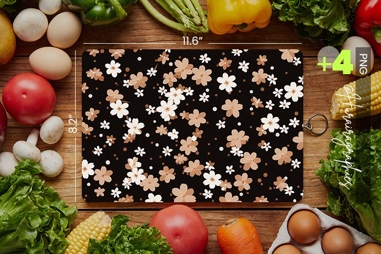 yosemite wildflowers Cutting Board Design - 04 Variations