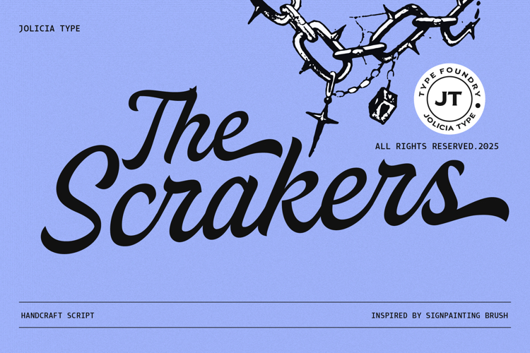 Scrakers | Vintage Font