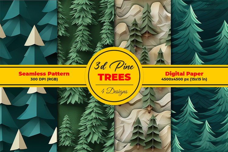 Pine Trees Clipart Image 8