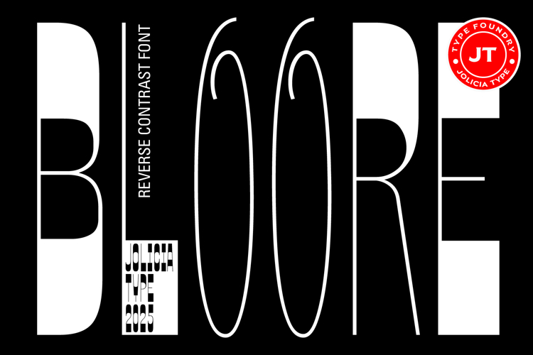 JT Bloore | Heading Font