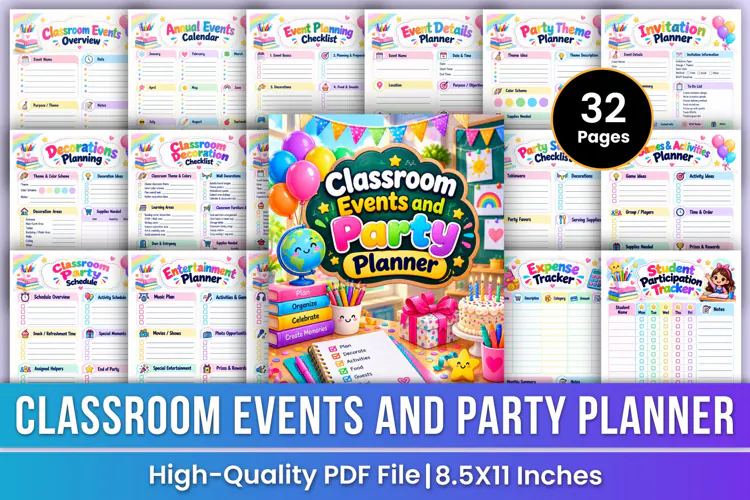 Classroom Events and Party Planner | Classroom Celebrations