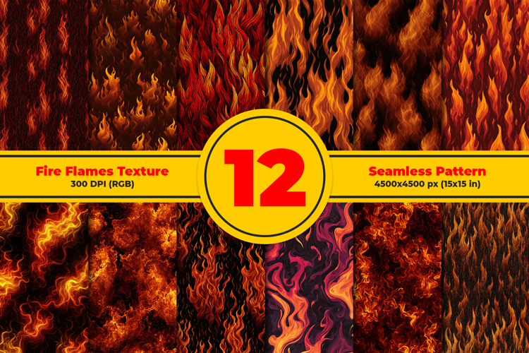 Fire Texture Image 13