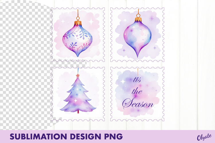 Christmas Watercolor Png Image 6