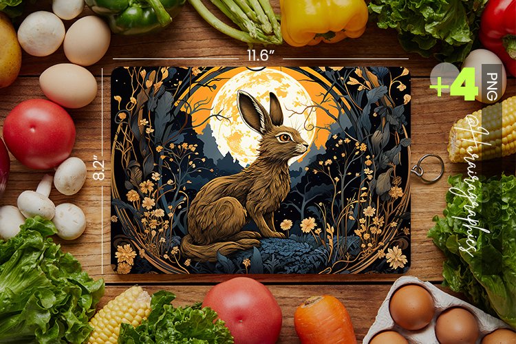 Animal Glass Cutting Board Design - 04 Variations