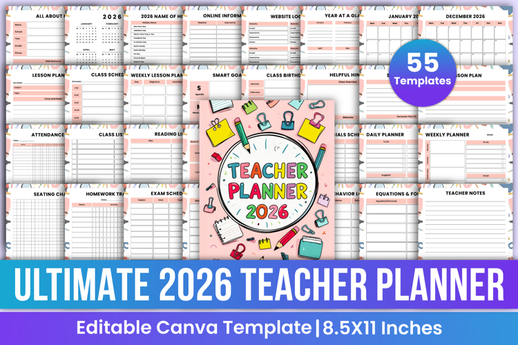 Canva Calendar Template Image 2