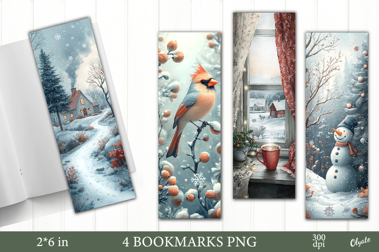 Printable Christmas Bookmark Image 20