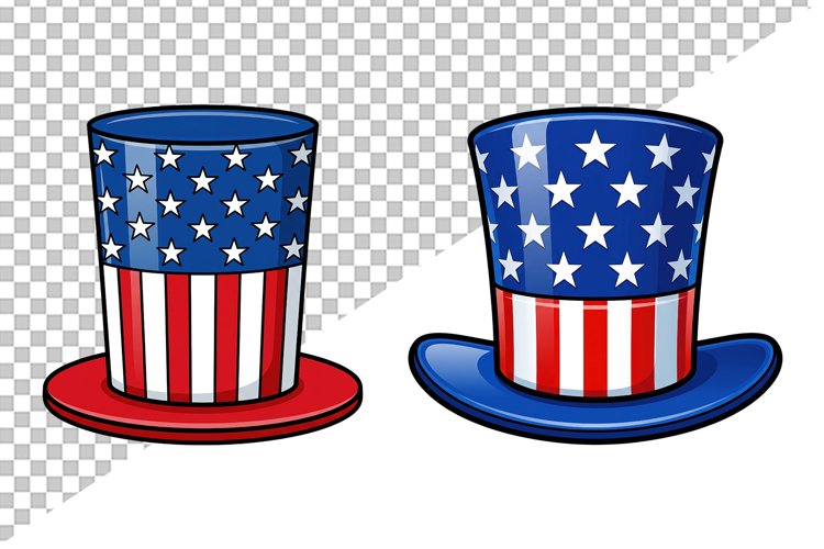 4th July Cap Clipart