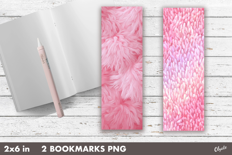 Faux Yarn Bookmark PNG. Pink Yarn Bookmark Sublimation