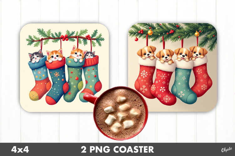 Christmas Cat Clipart Image 12
