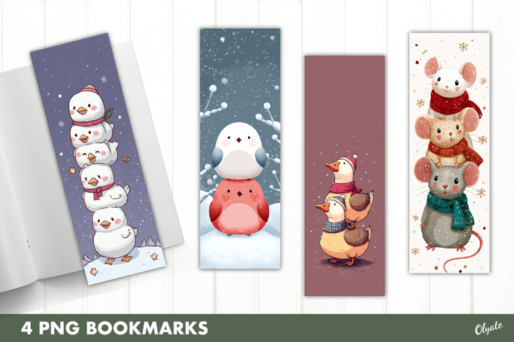 Printable Christmas Bookmark Image 20