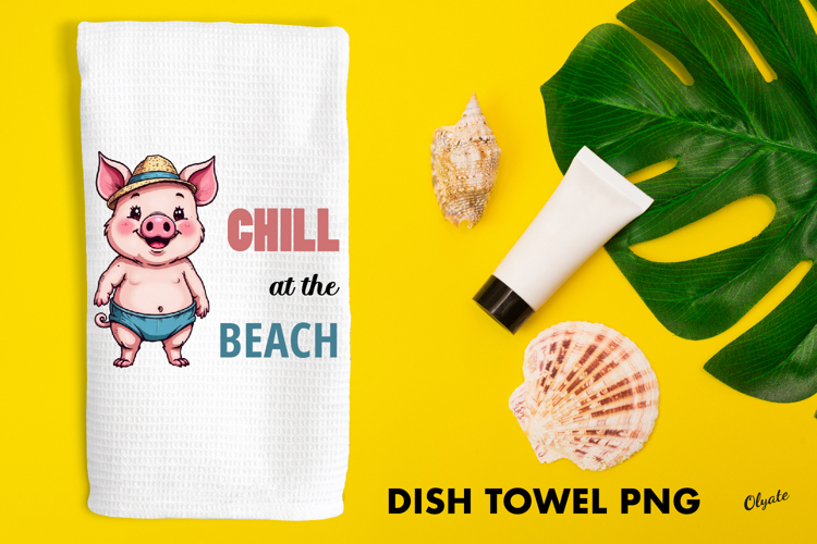 Beach Towel Clipart Image 13