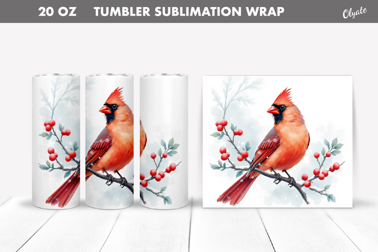 Christmas Tumbler Wrap Image 9