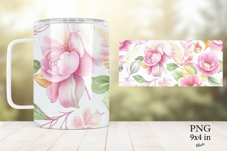 Pastel Watercolor Flower Png Image 14