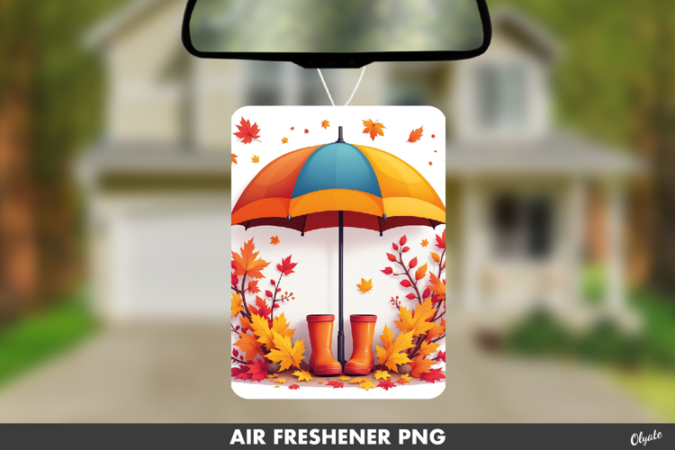 Cozy Fall Air Freshener Sublimation PNG