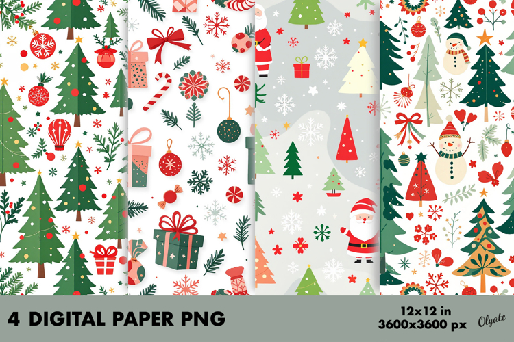Christmas Background Clipart Image 10