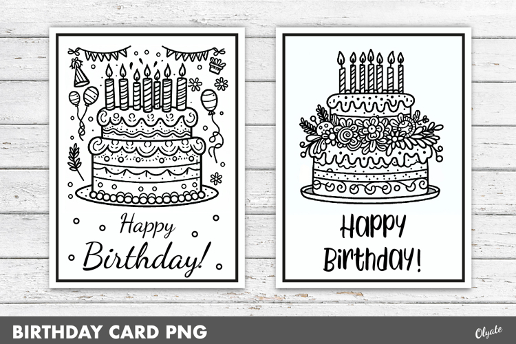 Birthday Coloring Pages Image 12