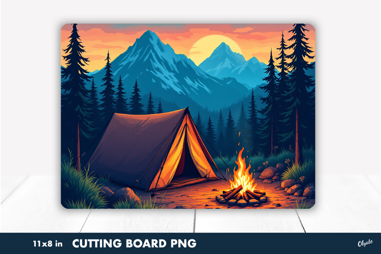 Adventure Cutting Board. Nature Cutting Board Sublimation