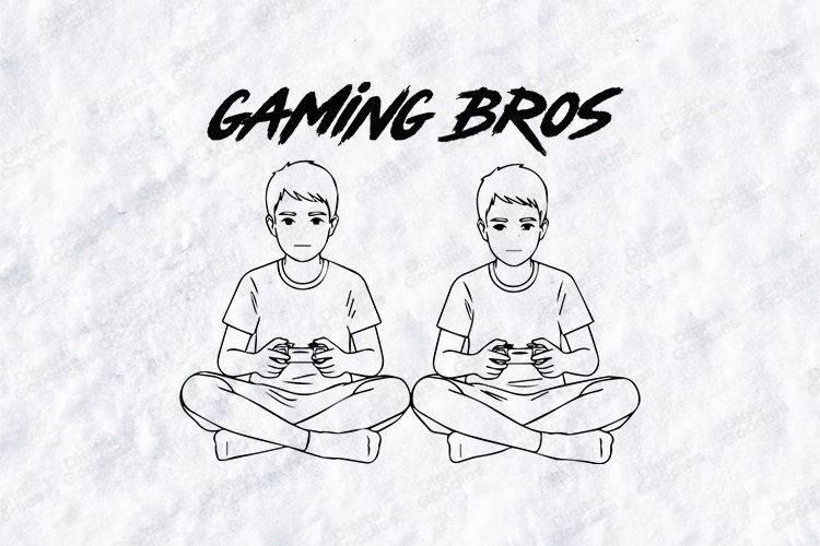 Best Friends & Bros SVG Bundle | Gaming & Brotherhood Art