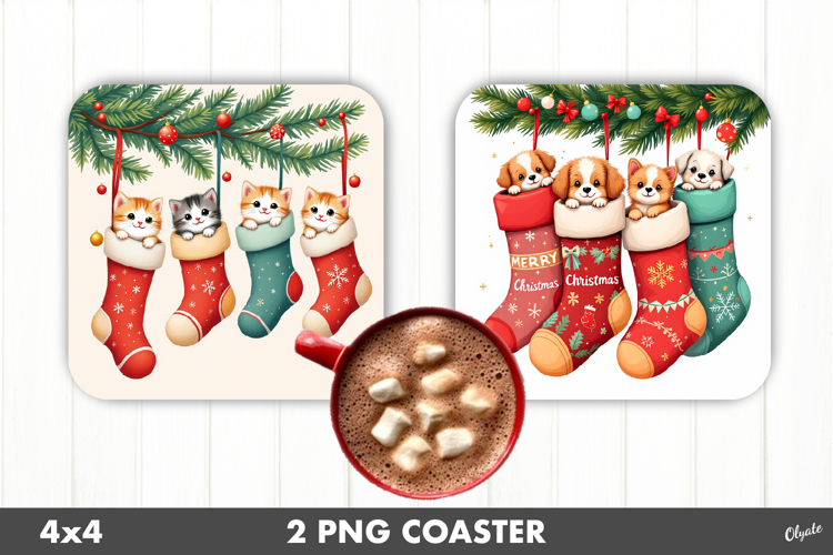 Christmas Cat Clipart Image 11