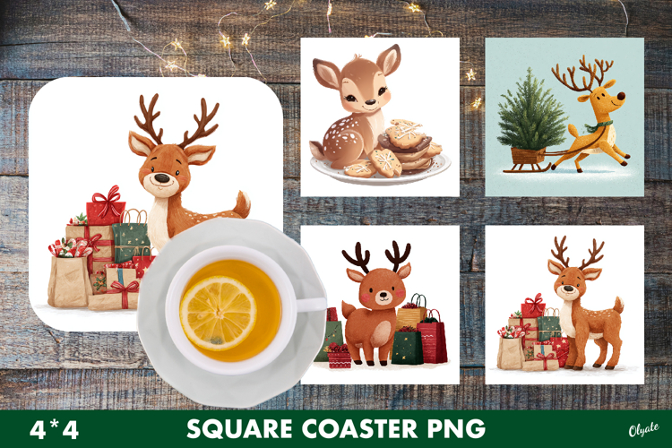 Christmas Reindeer Clipart Image 3