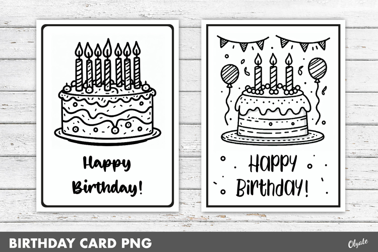 Birthday Coloring Pages Image 11
